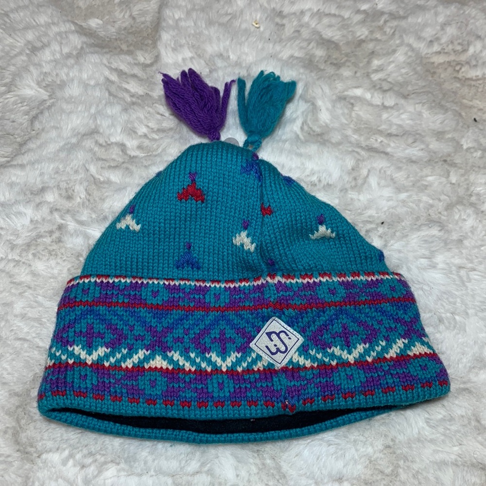 Vintage looking Merkley headgear wool toque